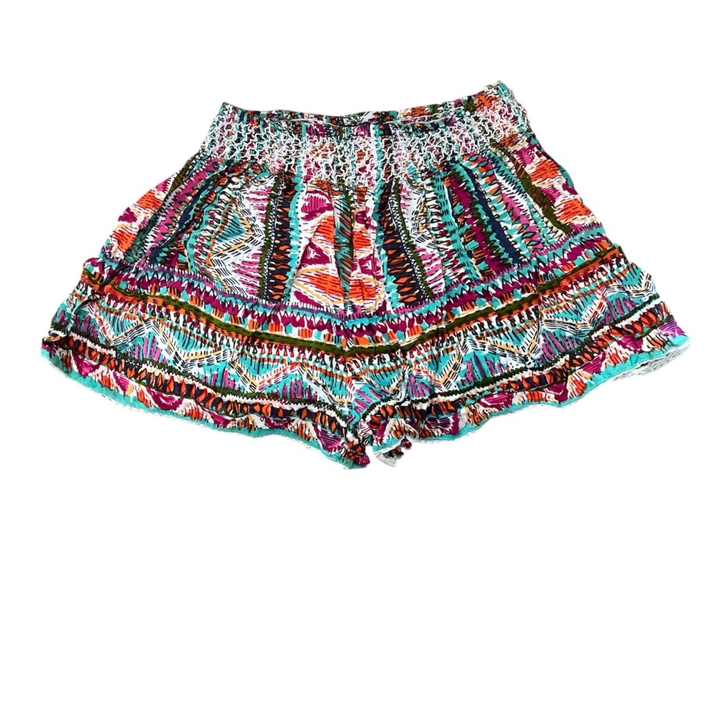 Angie Multicolor High Waist Women's Shorts